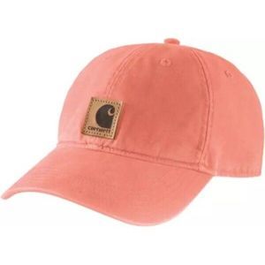 Carhartt Odesa Cotton Canvas Adjustable Cap In Hibiscus